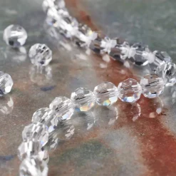 Preciosa Glass Crystal Round Beads, 6mm by Bead Landing™