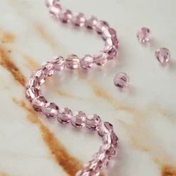 Preciosa Glass Crystal Round Beads, 4mm by Bead Landing™