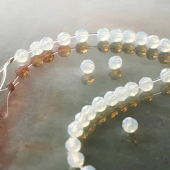 Preciosa Glass Crystal Round Beads, 4mm by Bead Landing™