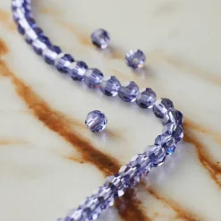 Preciosa Glass Crystal Round Beads, 4mm by Bead Landing™
