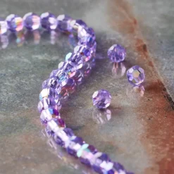 Preciosa Glass Crystal Round Beads, 4mm by Bead Landing™