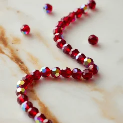 Preciosa Glass Crystal Round Beads, 4mm by Bead Landing™