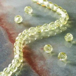 Preciosa Glass Crystal Round Beads, 4mm by Bead Landing™