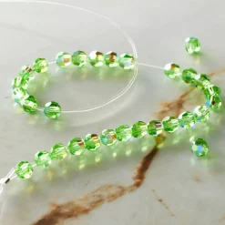 Preciosa Glass Crystal Round Beads, 4mm by Bead Landing™