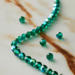 Preciosa Glass Crystal Round Beads, 4mm by Bead Landing™