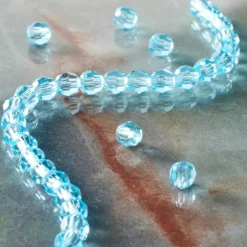 Preciosa Glass Crystal Round Beads, 4mm by Bead Landing™