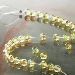 Preciosa Glass Crystal Round Beads, 4mm by Bead Landing™