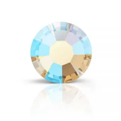 Preciosa MAXIMA SS20 Aurora Borealis Flatback Czech Crystals, 144ct.