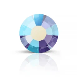 Preciosa MAXIMA SS20 Aurora Borealis Flatback Czech Crystals, 144ct.
