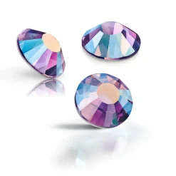 Preciosa MAXIMA SS20 Aurora Borealis Flatback Czech Crystals, 144ct.