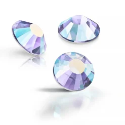 Preciosa MAXIMA SS20 Aurora Borealis Flatback Czech Crystals, 144ct.