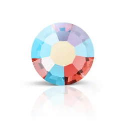 Preciosa MAXIMA SS20 Aurora Borealis Flatback Czech Crystals, 144ct.