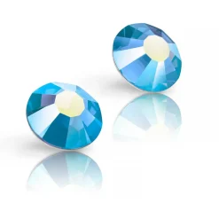 Preciosa MAXIMA SS20 Aurora Borealis Flatback Czech Crystals, 144ct.