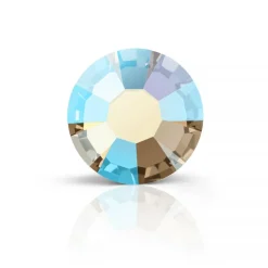 Preciosa MAXIMA SS20 Aurora Borealis Flatback Czech Crystals, 144ct.