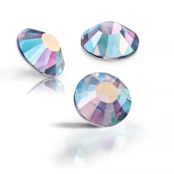 Preciosa MAXIMA SS20 Aurora Borealis Flatback Czech Crystals, 144ct.