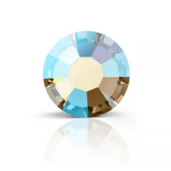 Preciosa MAXIMA SS20 Aurora Borealis Flatback Czech Crystals, 144ct.