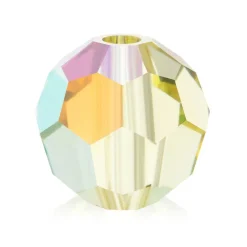 Preciosa 4mm Czech Glass Faceted Round Beads 40 Pieces