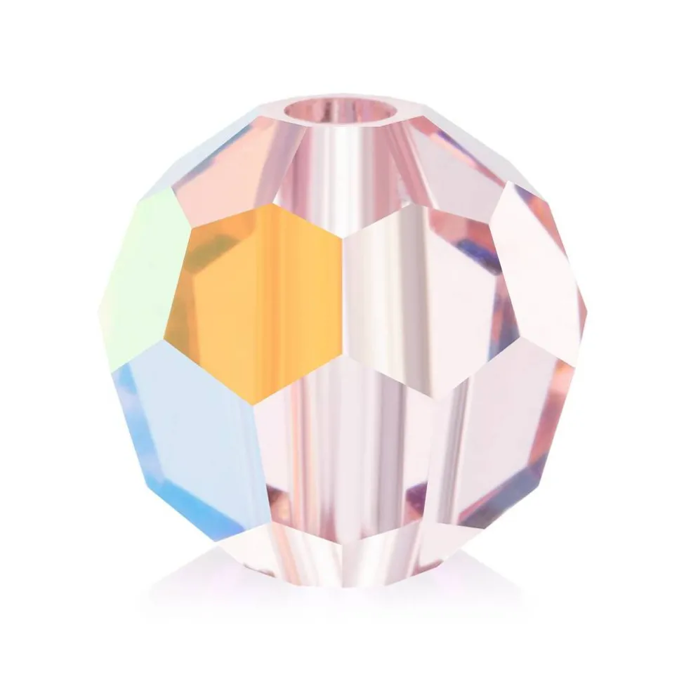 Preciosa 4mm Czech Glass Faceted Round Beads 40 Pieces