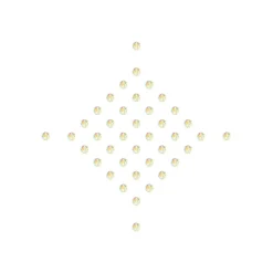 Preciosa 4mm Czech Glass Faceted Round Beads 40 Pieces