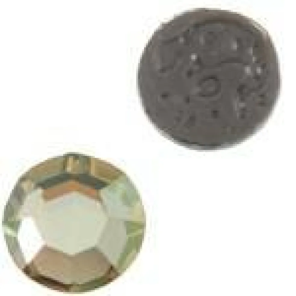 Preciosa VIVA12 144-Piece SS16 Czech Glass Hotfix Flat Back Rhinestones