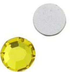 Preciosa VIVA12 144-Piece SS16 Czech Glass Hotfix Flat Back Rhinestones