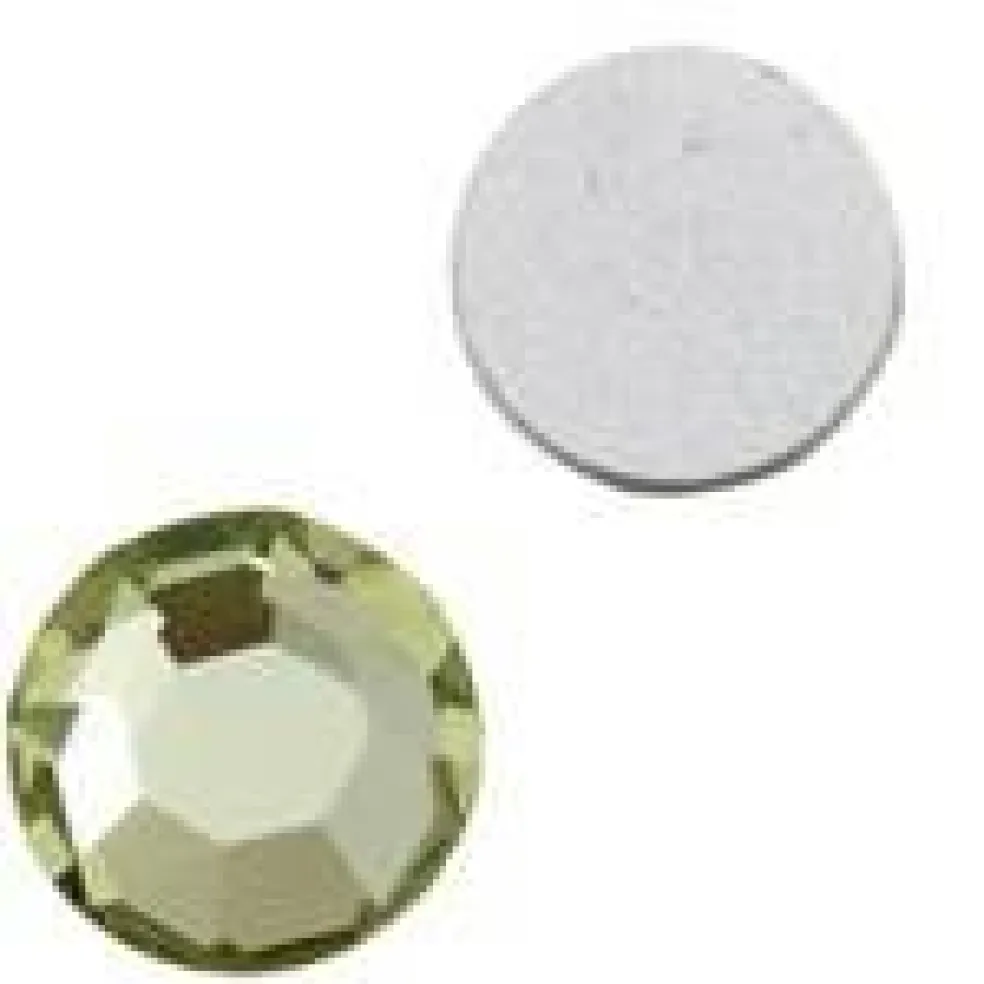 Preciosa VIVA12 144-Piece SS16 Czech Glass Hotfix Flat Back Rhinestones
