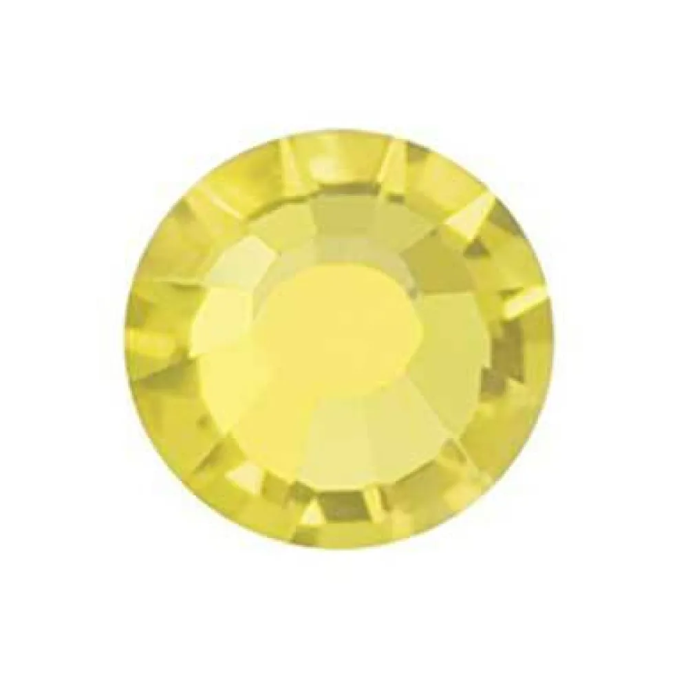 Preciosa VIVA12 144-Piece SS16 Czech Glass Hotfix Flat Back Rhinestones