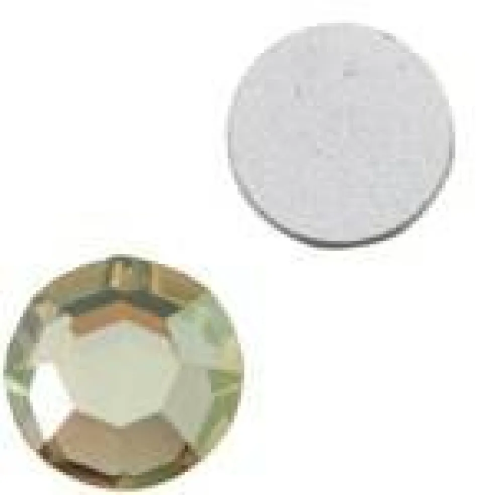Preciosa VIVA12 144-Piece SS16 Czech Glass Hotfix Flat Back Rhinestones