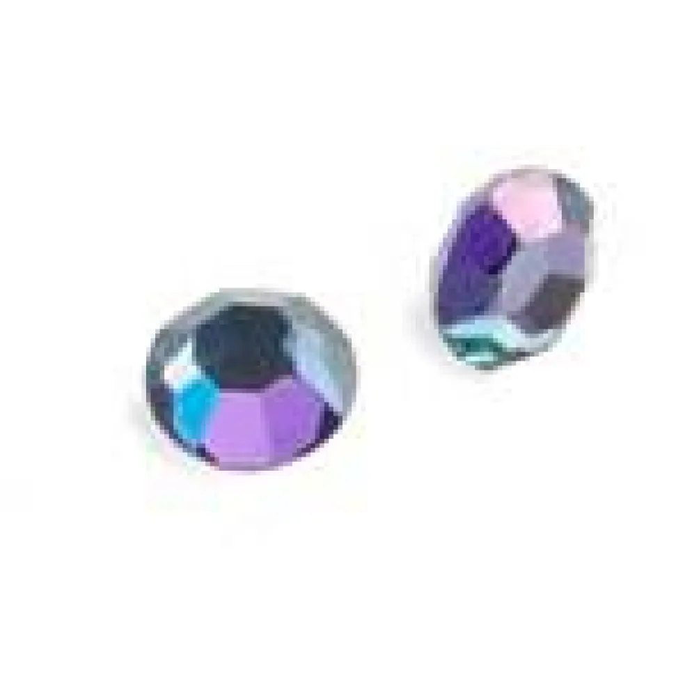 Preciosa VIVA12 144-Piece SS16 Czech Glass Hotfix Flat Back Rhinestones
