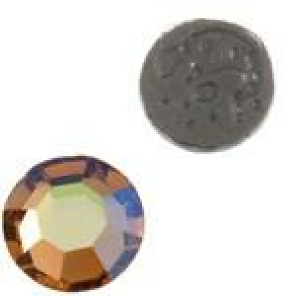 Preciosa VIVA12 144-Piece SS16 Czech Glass Hotfix Flat Back Rhinestones