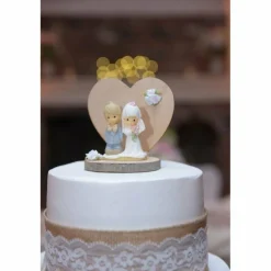 Precious Moments Rustic Wedding Cake Topper