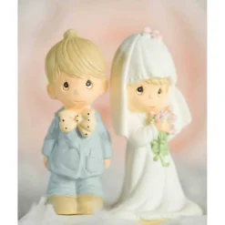 Precious Moments ® "The Lord Bless You and Keep You" Small Wedding Cake Topper Figurine