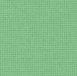 Precut Zweigart Stern-Aida 14 count Light Green