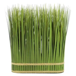 12.5" Premade Green Grass Faux Plant by Ashland®