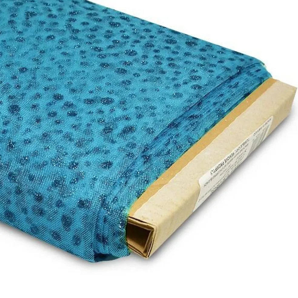 Premium Glitter Dots Tulle Fabric Bolt of 54" X25 Yards