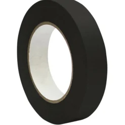 Premium Grade Black Masking Tape Roll, 6ct.