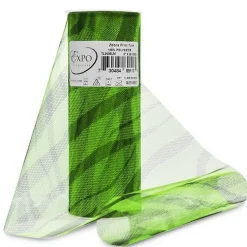 Premium Zebra Print Tulle Spool of 6" X 10 Yards