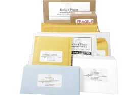 PRES-a-ply White Labels, 8-1/2