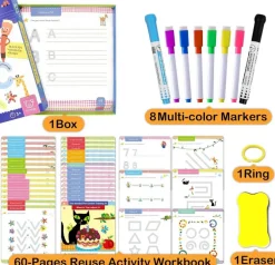 Preschool Learning Activities 60 Reusable Pages