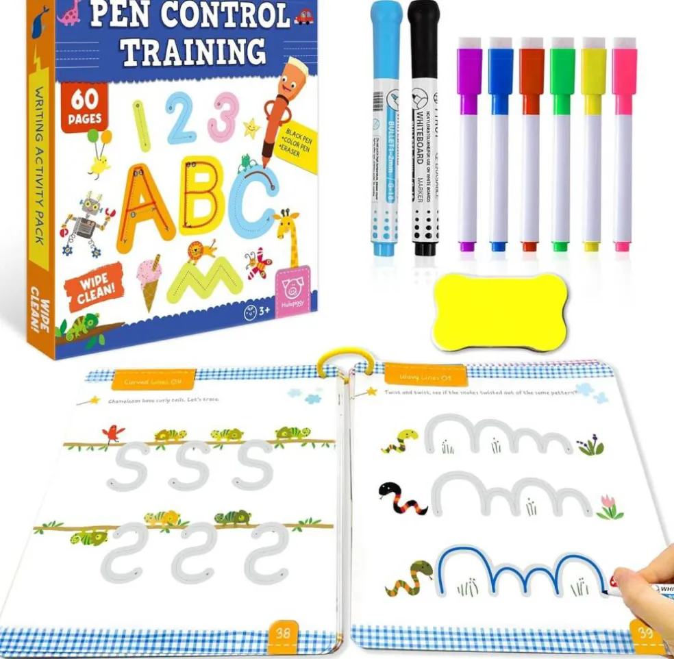 Preschool Learning Activities 60 Reusable Pages