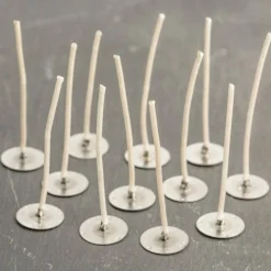 Pre-Wicked Paper Tabs for Candlemaking, 3" (Pack of 12)