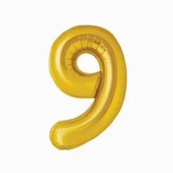 Prima - 34" - Gold - Foil Balloon Numbers