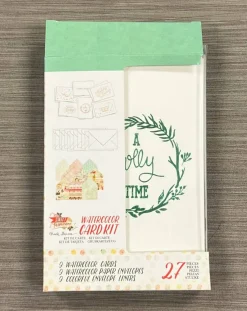 Prima Marketing 655350991531 Christmas Watercolor Card Kit