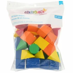 Primary 3D Foam Shapes by Creatology™