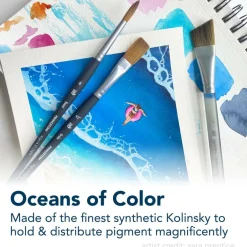 Princeton™ Aqua Elite™ Synthetic Round Watercolor Brush