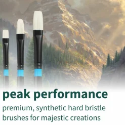 Princeton⢠Aspen⢠Acrylic & Oil Short Handle Liner Brush
