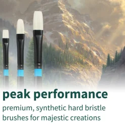 Princeton™ Aspen™ Acrylic & Oil Short Handle Liner Brush