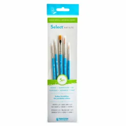 Princeton™ Select Artiste™ #15 5-Piece Synthetic Short Handle Brush Set