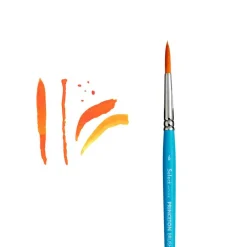 Princeton™ Select™ Artiste Series 3750 Short Handle Round Brush