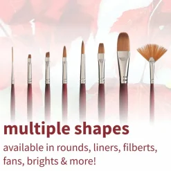 Princeton™ Velvetouch™ Mixed Media Short Handle Petals Brush